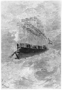 Albatrossen, illustration från 